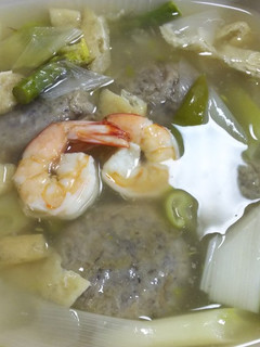 簡単美味・蓮根饅頭と海老の野菜煮-レシピのメイン写真