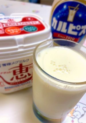おうちで飲むヨーグルト♪-レシピのメイン写真