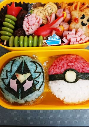 キャラ弁☆ポケモン☆月食ネクロズマ-レシピのメイン写真