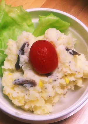 ビーフジャーキーでシンプルポテトサラダ♪-レシピのメイン写真