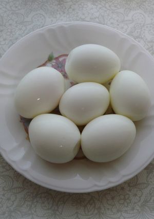 私がたどり着いた綺麗な茹で卵の作り方-レシピのメイン写真