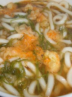 ウメカブうどん-レシピのメイン写真