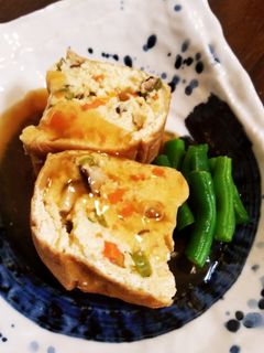 厚揚げの射込み煮…あんかけ-レシピのメイン写真