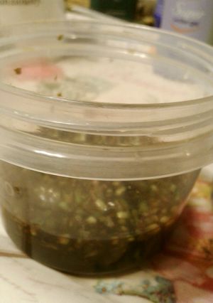 シソの実で刺身醤油！-レシピのメイン写真