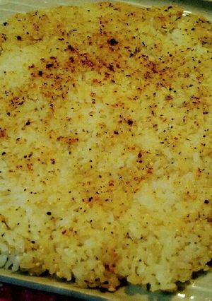 残りご飯の洋風カリカリお焼き-レシピのメイン写真