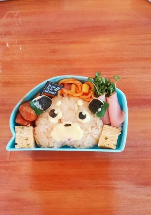 ☆キャラ弁 ピカちんキット ポチロー-レシピのメイン写真