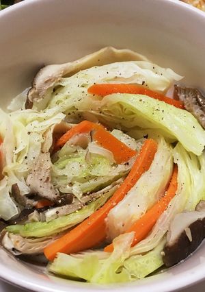 蒸しキャベツ！キャベツ消費-レシピのメイン写真