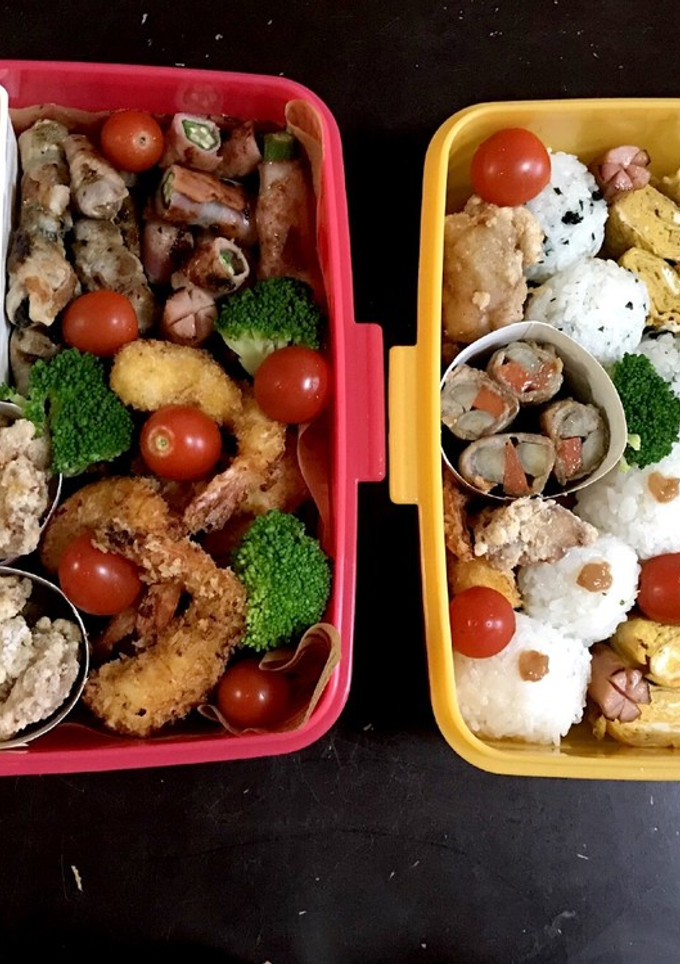 小学校お弁当 記録用2018-レシピのメイン写真
