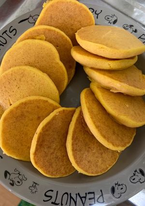 米粉 パンケーキ 離乳食 手づかみ食べ-レシピのメイン写真