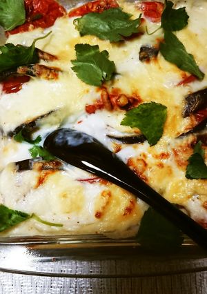 簡単茄子とトマトのグラタン-レシピのメイン写真