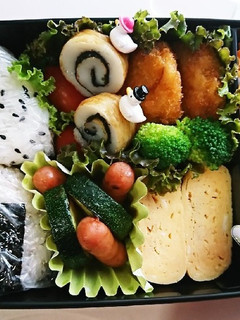小学4年生男子 普通のおにぎりお弁当-レシピのメイン写真
