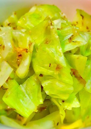 No2091 茹でキャベツ鰯節和え-レシピのメイン写真