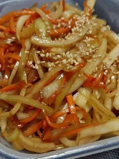 きんぴら(大根の皮)-レシピのメイン写真