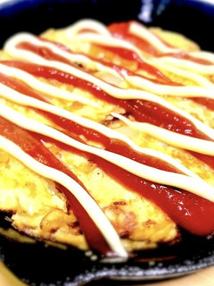 ポテトサラダでオムレツ-レシピのメイン写真