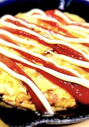 ポテトサラダでオムレツ-レシピのメイン写真