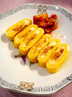 簡単!キムチ巻き卵☆中華風味-レシピのメイン写真