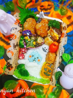 『オバケのQoo』ハロウィン弁当★-レシピのメイン写真