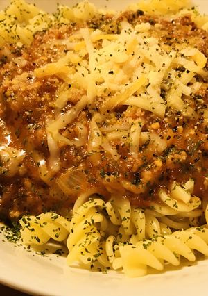 トマト＆ケチャップのミートソース☆パスタ-レシピのメイン写真