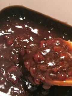 ゆであずき缶でつくる粒あん-レシピのメイン写真