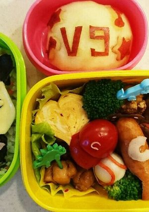 カープのお弁当☆年長さん秋の遠足-レシピのメイン写真