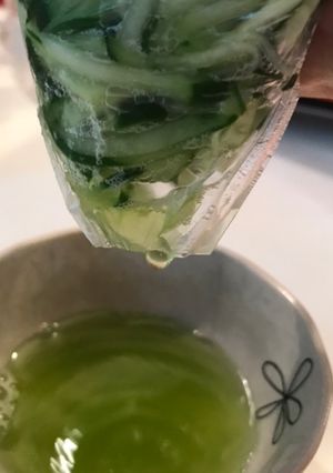 手が汚れないきゅうりもみ(形はなんでも)-レシピのメイン写真
