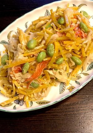 まずいカボチャの救世サラダ-レシピのメイン写真