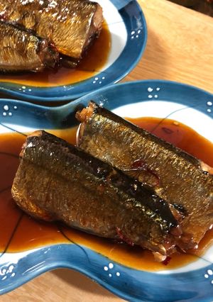 フライパンで、秋刀魚の照り煮-レシピのメイン写真