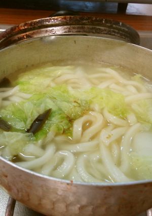 最速の白菜うどん-レシピのメイン写真