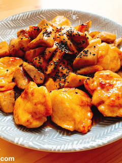 鶏手羽トロとごぼうの照り焼き-レシピのメイン写真