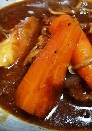 炊飯器で作る豚肩ロースのデミグラス煮込み-レシピのメイン写真