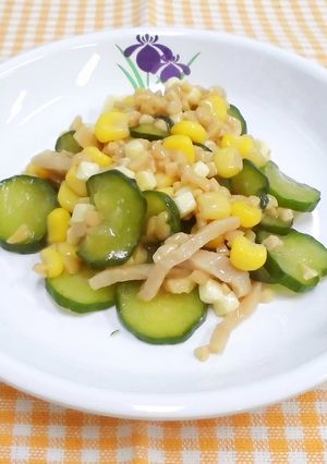 納豆サラダ-レシピのメイン写真