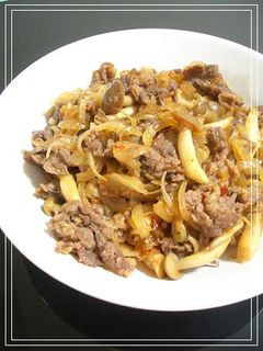 牛肉&玉ねぎの甘辛炒め☆-レシピのメイン写真