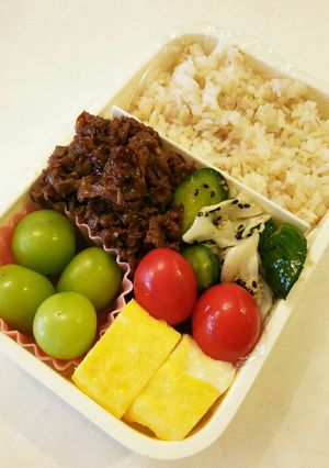 お弁当(10/2)焼き肉-レシピのメイン写真