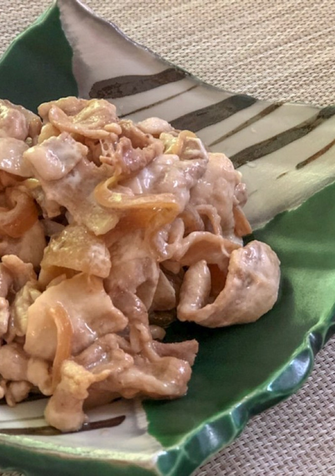 豚バラ肉と玉ねぎの照りマヨ炒め-レシピのメイン写真