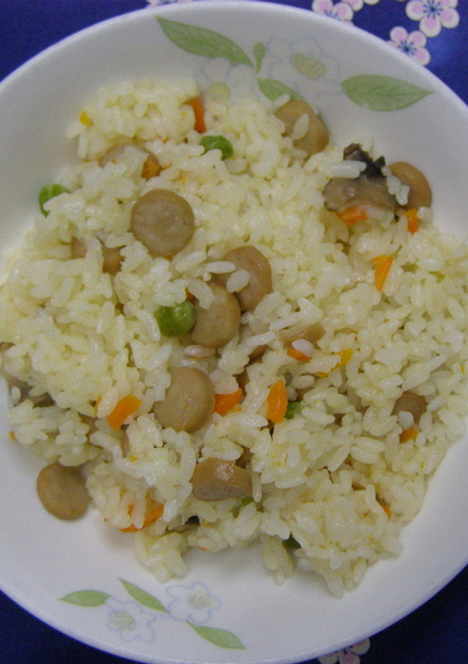学校給食　ウインナーピラフ-レシピのメイン写真