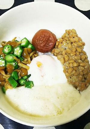 温玉ねばとろ丼-レシピのメイン写真
