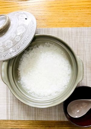 お粥 （生米から作る方法）-レシピのメイン写真