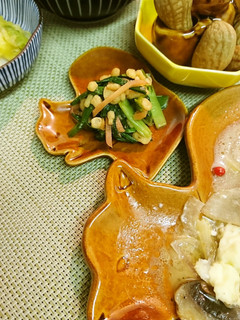 ニラたぬき和え-レシピのメイン写真