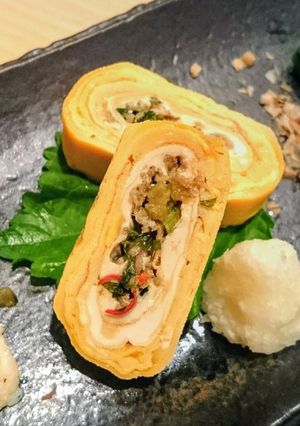 お弁当にもおつまみにも♪風味かおる卵焼き-レシピのメイン写真