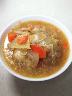 参鶏湯風スープ-レシピのメイン写真