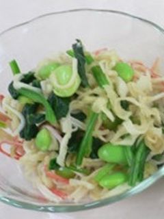 切り干し大根と枝豆のサラダ-レシピのメイン写真