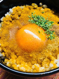 オイカレー卵かけご飯-レシピのメイン写真