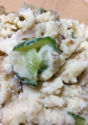 鯖味噌煮缶で簡単ポテトサラダ-レシピのメイン写真