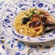 和風パスタ、だし醤油で!