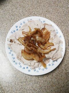 ♪生姜焼き風の豚しゃぶ♪-レシピのメイン写真