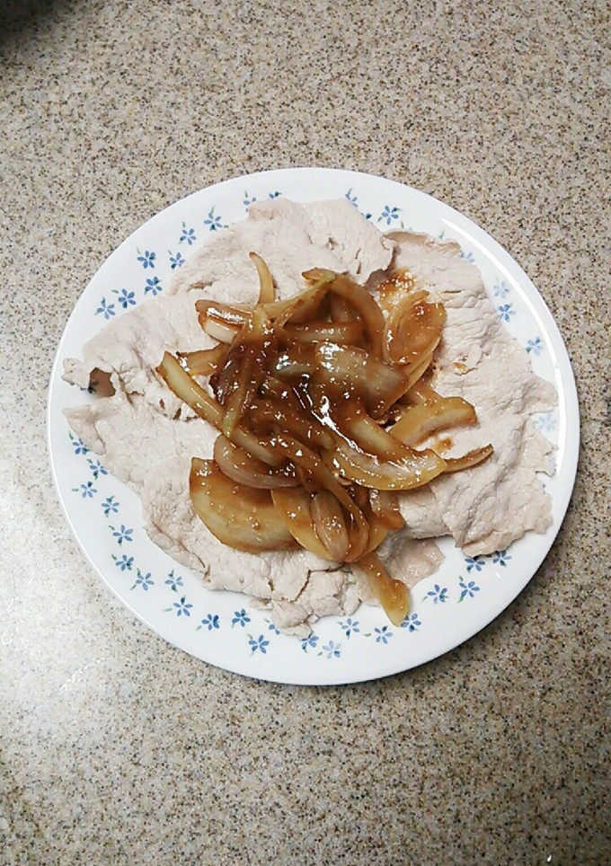 ♪生姜焼き風の豚しゃぶ♪-レシピのメイン写真