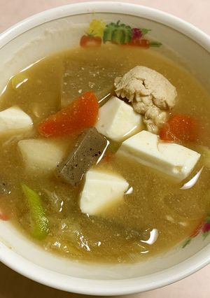 さつま汁　　★宇都宮学校給食-レシピのメイン写真