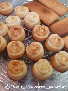 ポンポネット♪(フィナンシェ生地)-レシピのメイン写真