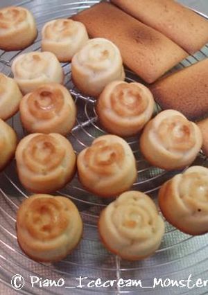 ポンポネット♪（フィナンシェ生地）-レシピのメイン写真