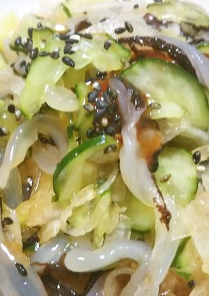韓国風クラゲの酢の物-レシピのメイン写真